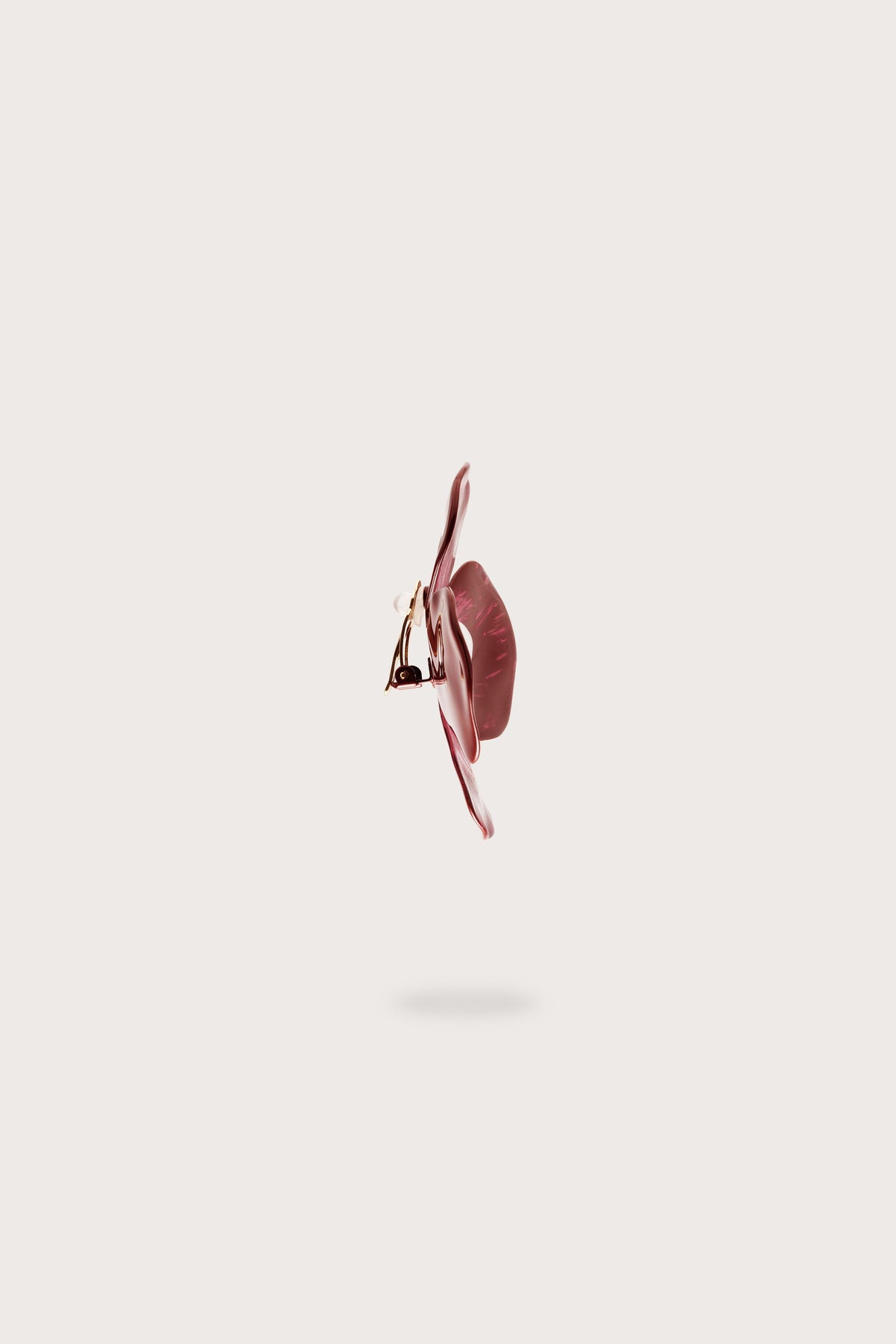 LUCKY EARRING - WINTER PLUM
