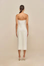 BRUNELO KNIT DRESS - OFF WHITE