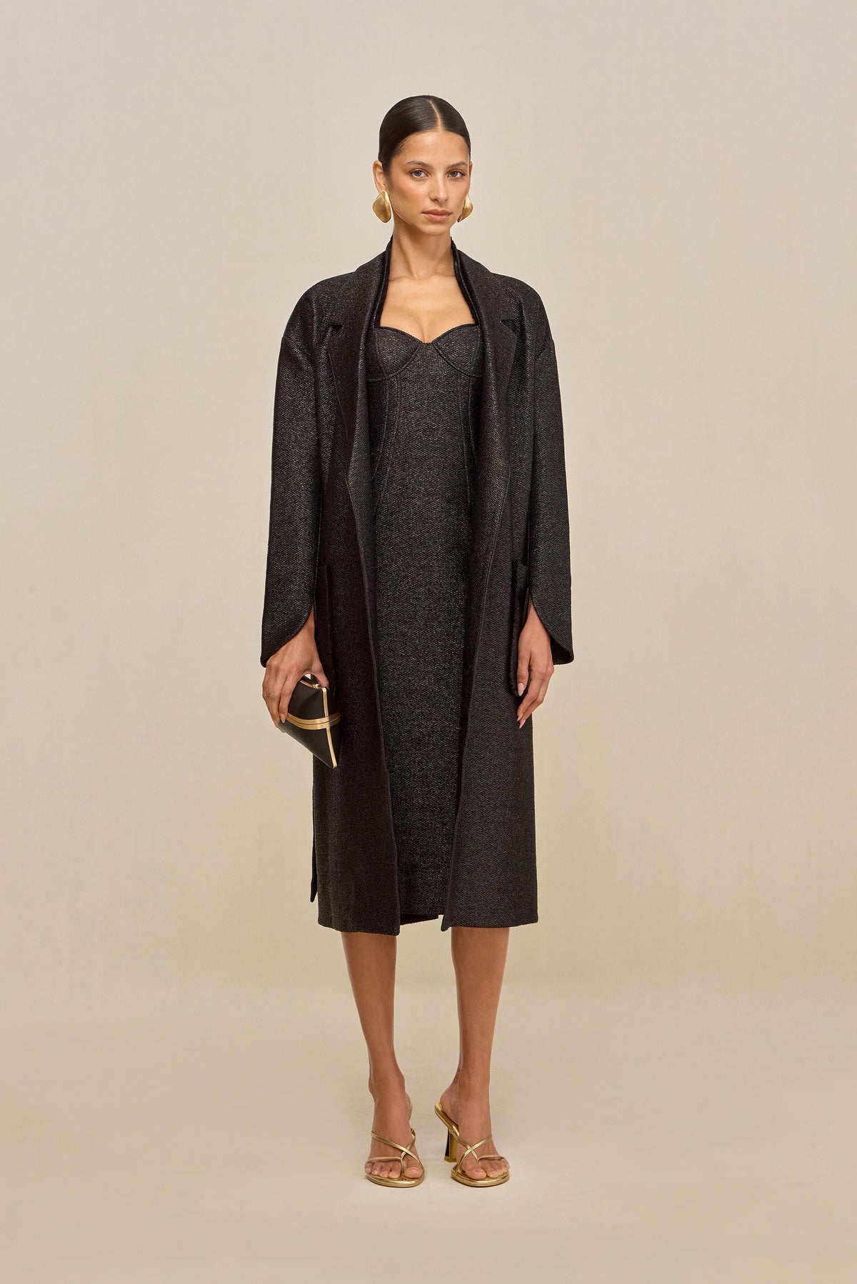 DREA COAT - BLACK