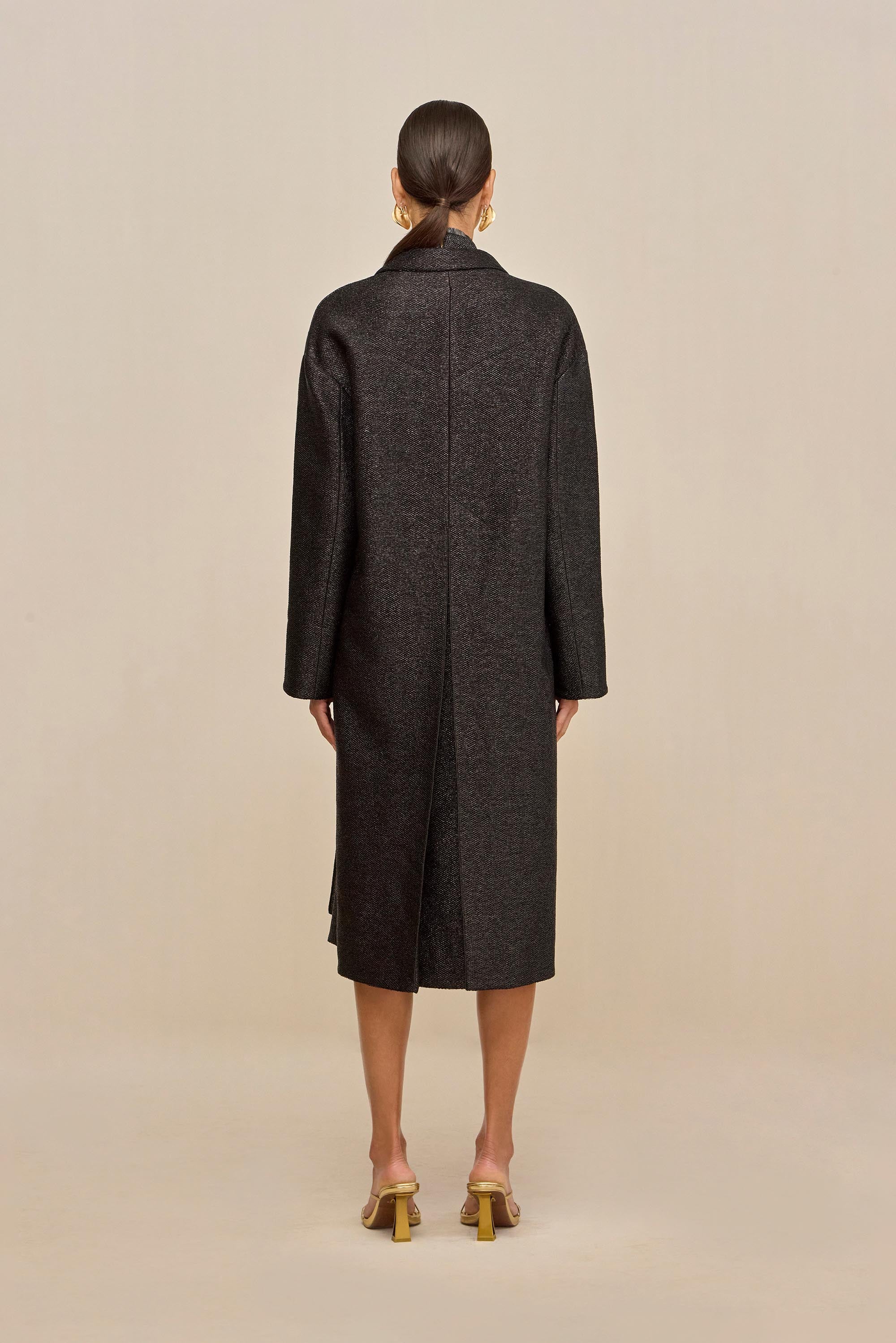 DREA COAT - BLACK