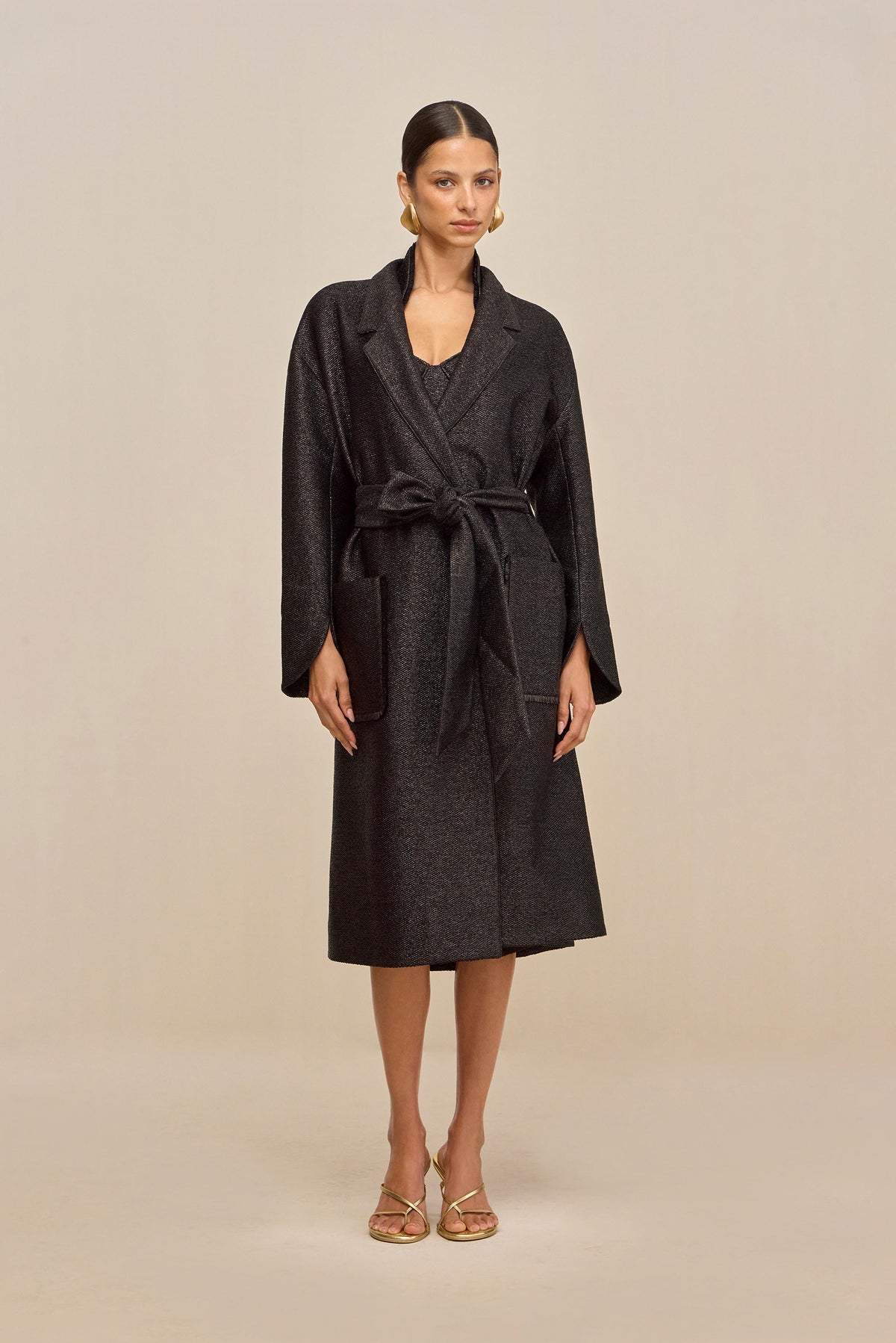 DREA COAT - BLACK