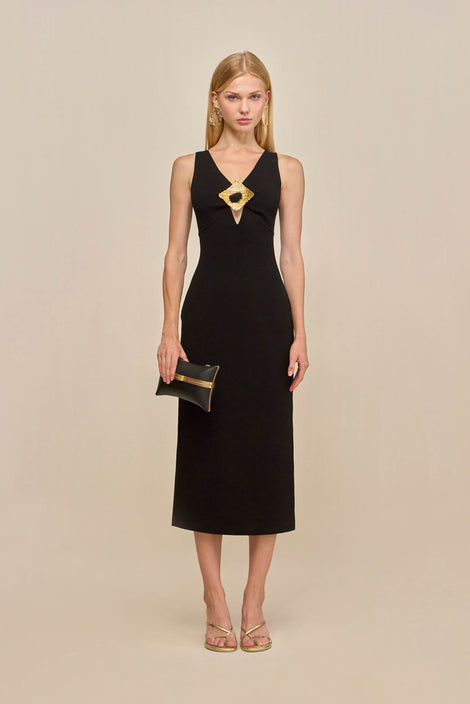 OLEA CLUTCH - BLACK