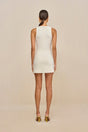 FRANCO KNIT DRESS - OFF WHITE