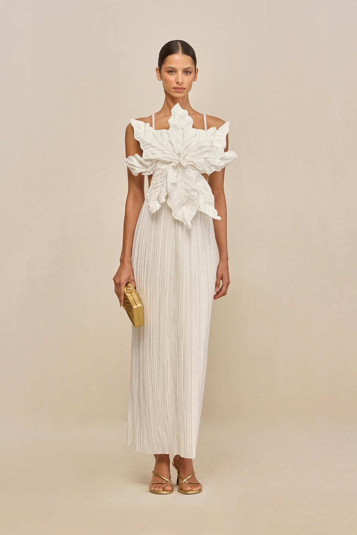 HESTRA GOWN - OFF WHITE