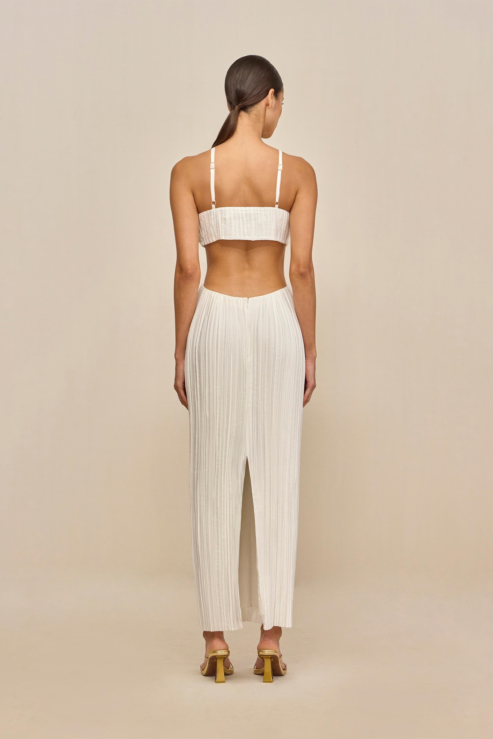 HESTRA GOWN - OFF WHITE