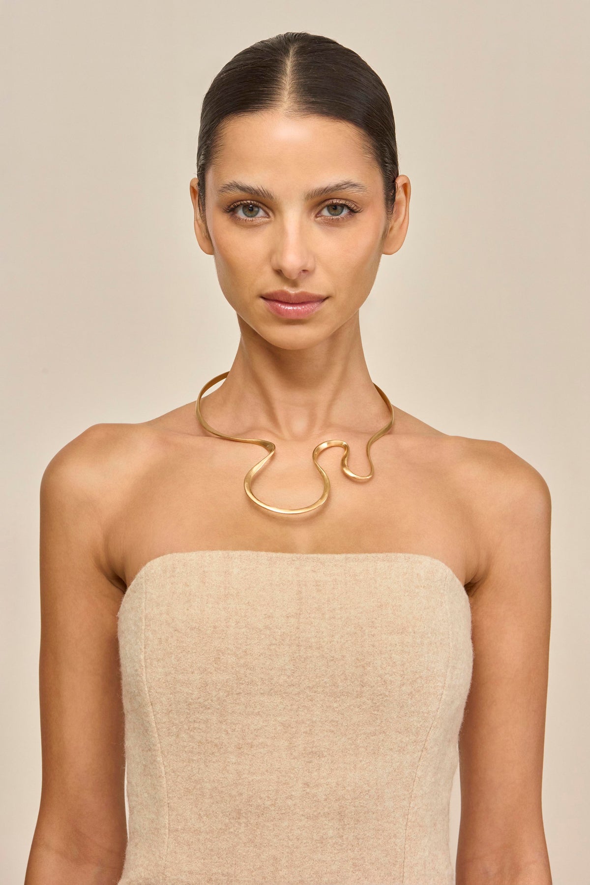 BETTINA DRESS - OATMEAL