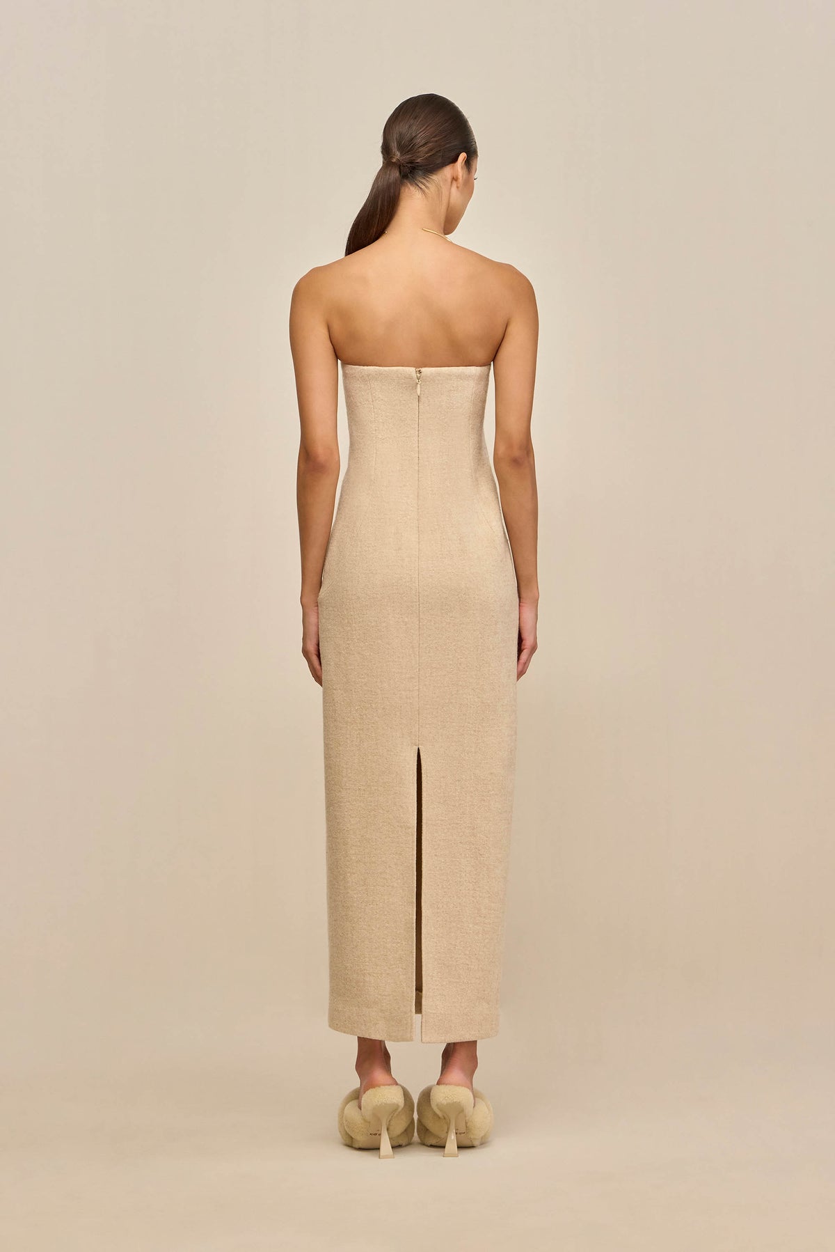 BETTINA DRESS - OATMEAL