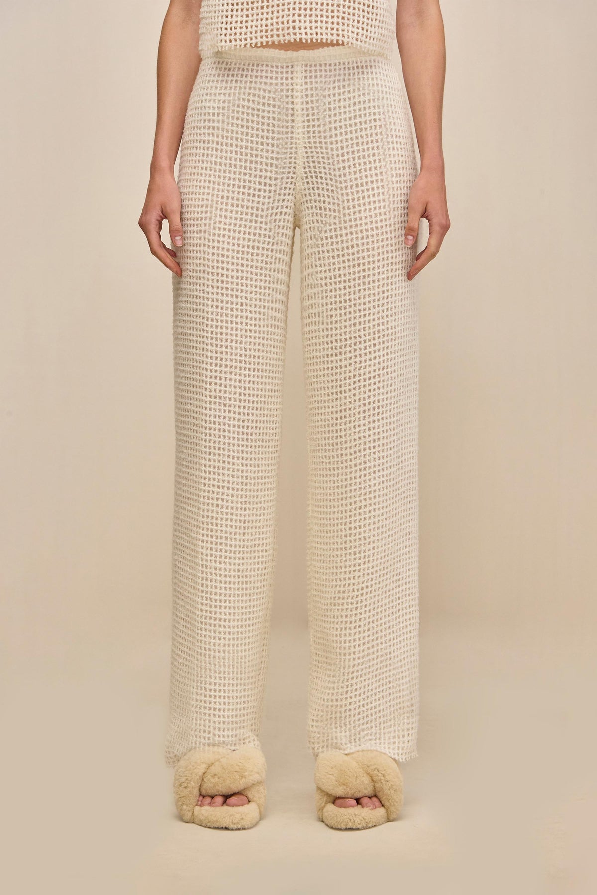 CLAREN PANT - OFF WHITE