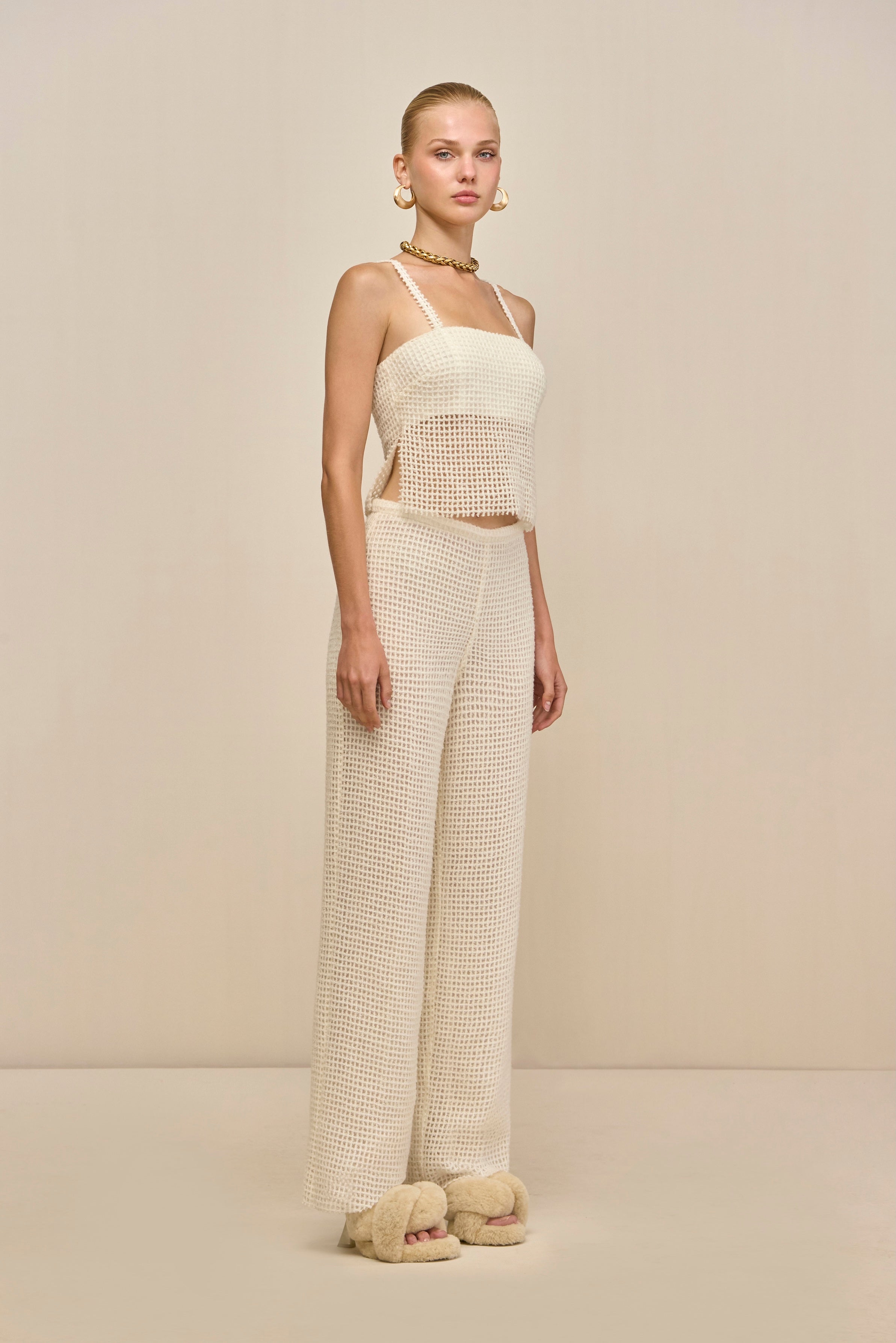 CORALI TOP - OFF WHITE