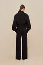 COREY KNIT CARDIGAN - BLACK