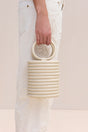 YASMINA TOP HANDLE - OFF WHITE