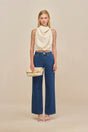 ADRIENNE TOP - SEASHELL