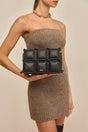 GAIA'S PUFF CROSSBODY BAG - BLACK