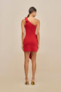BLENDIE KNIT DRESS - MERLOT