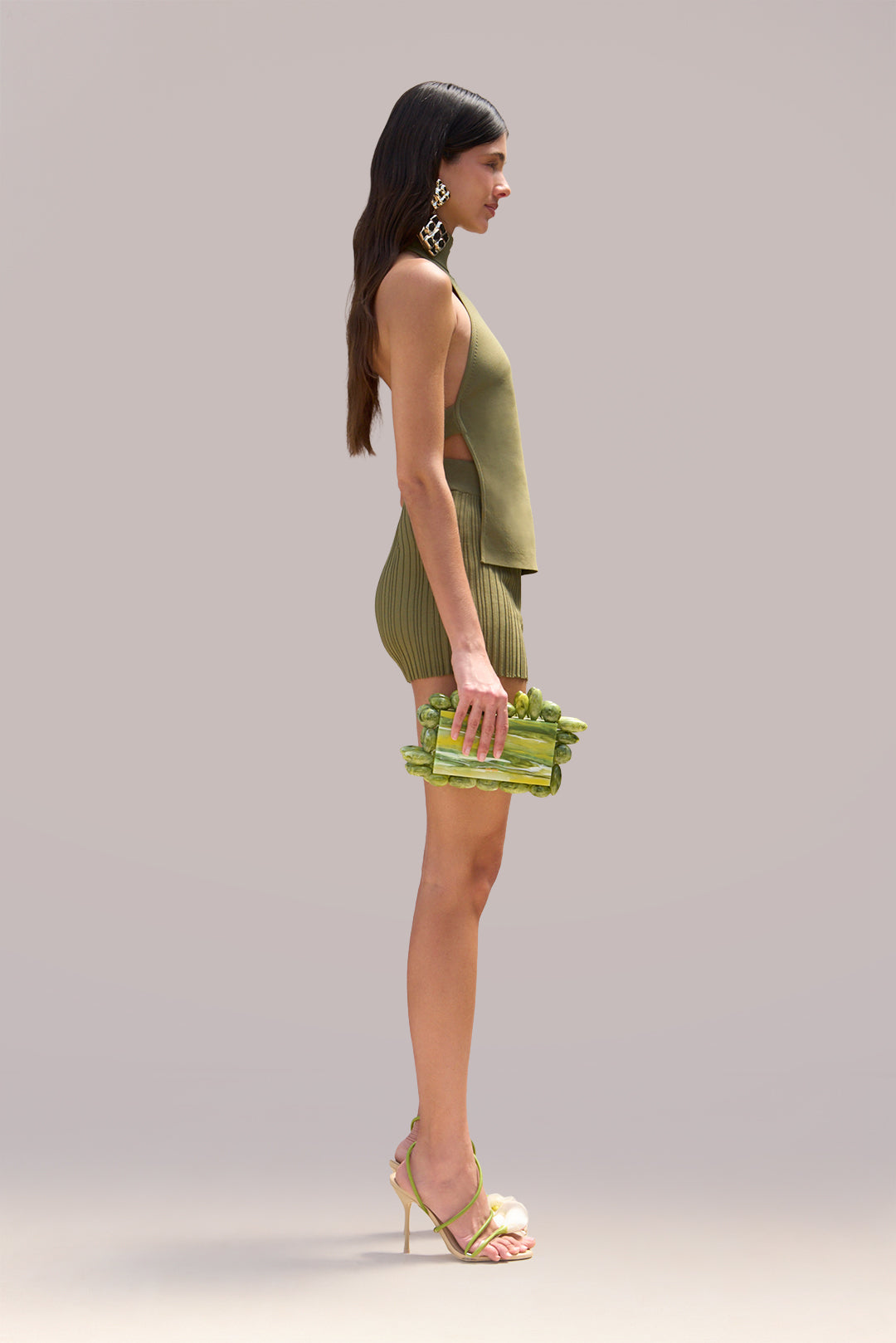 WAKE KNIT TOP - CEDAR