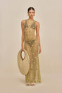 VERMEER DRESS - GOLD