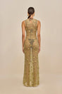 VERMEER DRESS - GOLD