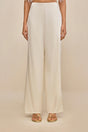 KORA PANT - OFF WHITE SILK