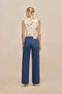 HARRINGTON CROCHET TOP - OFF WHITE