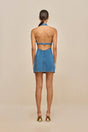 RUMI DRESS - MEDIUM STONE WASH