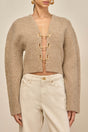 MAYALU CARDIGAN - BEACH MELANGE