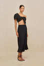 SHERA SKIRT - BLACK