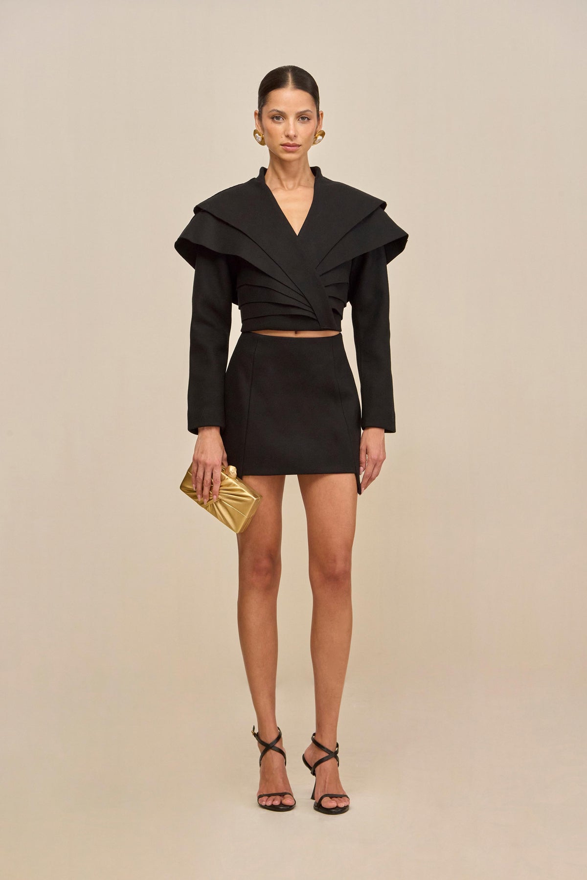 ANGELIA SKIRT - BLACK