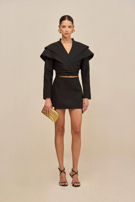 SADIA JACKET - BLACK