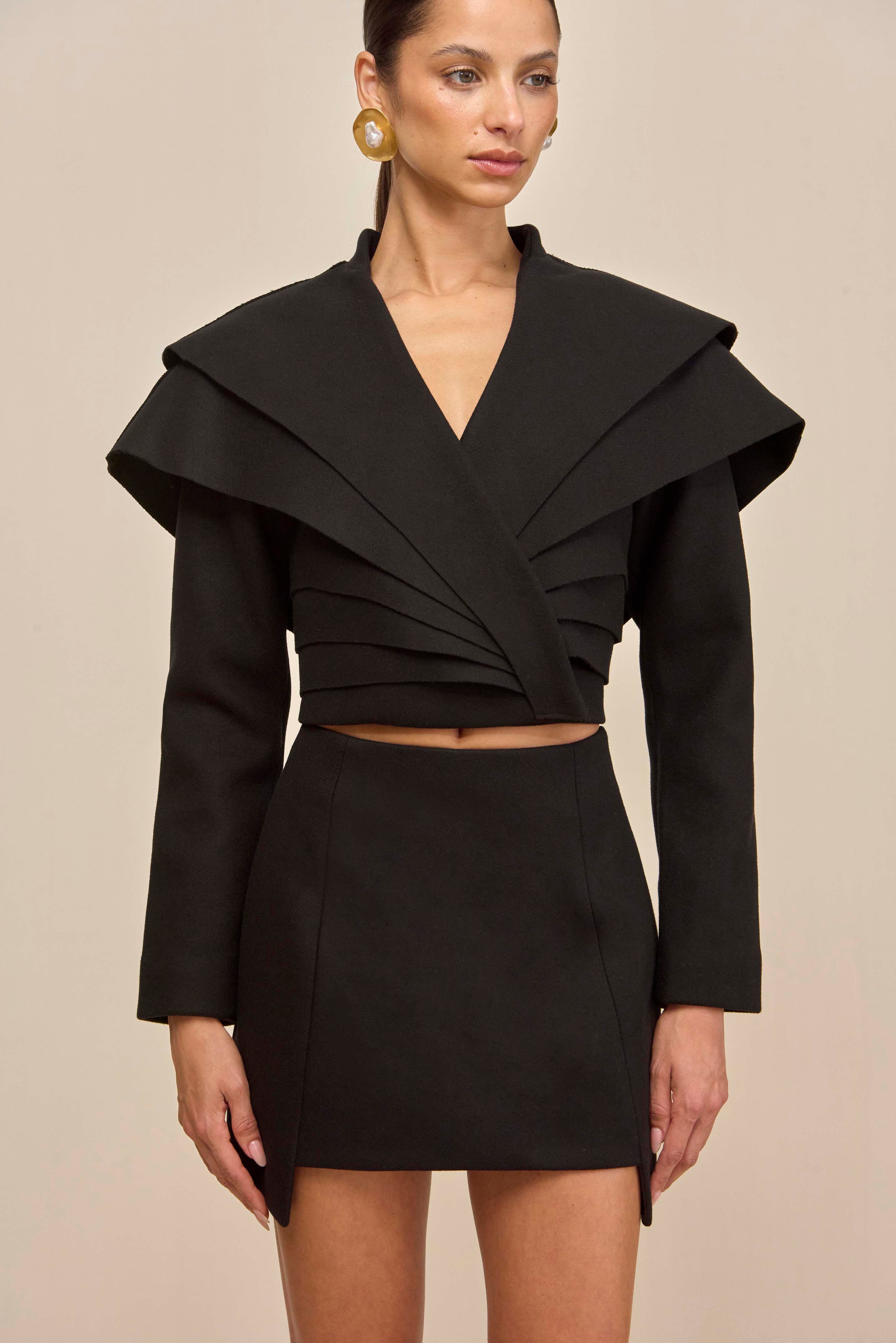 SADIA JACKET - BLACK