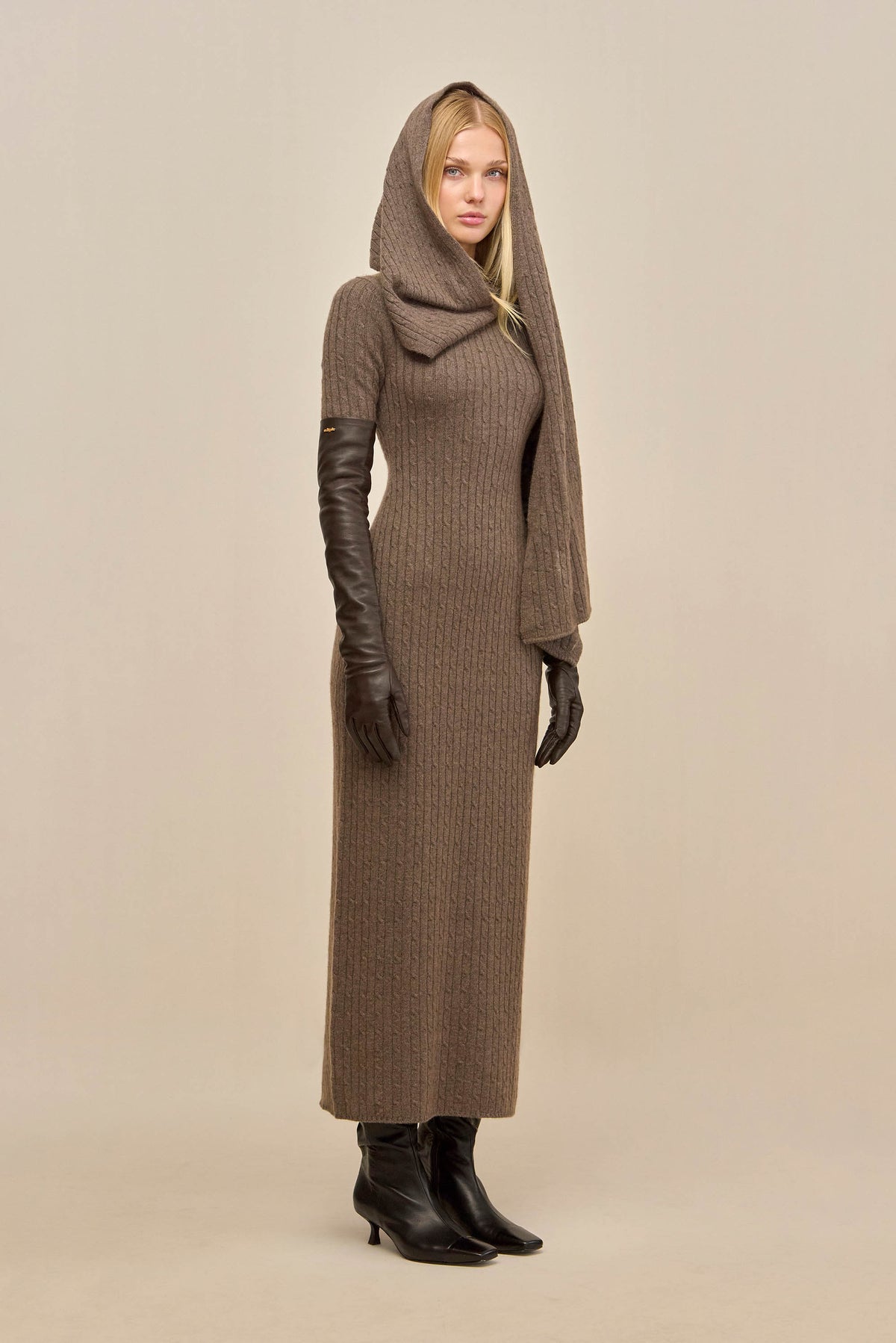 NATACHA DRESS - OTTER