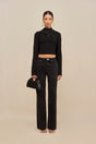 ONIA KNIT CARDIGAN - BLACK