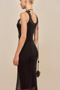 PEMMA KNIT DRESS - BLACK