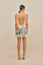 PAOLINA DRESS - DEEP LAKE MULTI