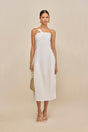 ARACELI DRESS - OPTIC WHITE