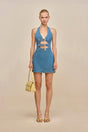 ANICE DRESS - STONE WASH