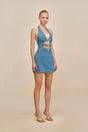 ANICE DRESS - STONE WASH