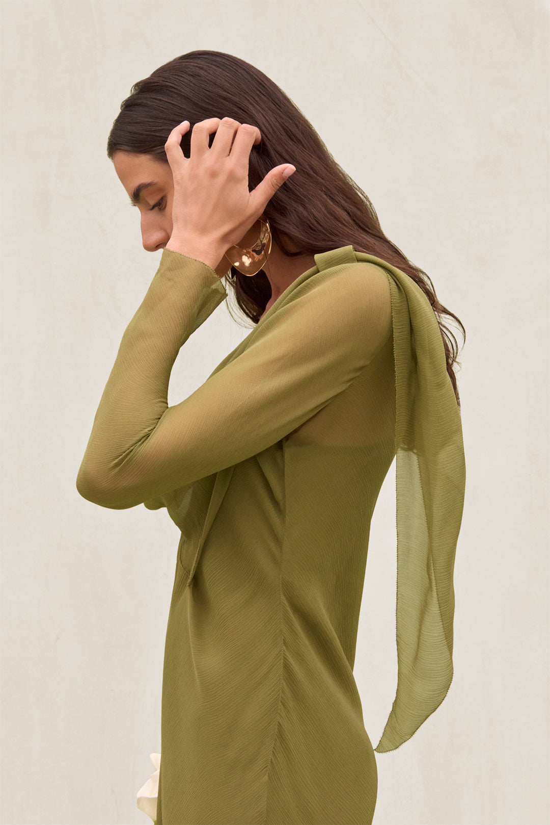 ELINE DRESS - CEDAR