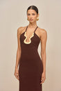 VALMA KNIT DRESS - JAVA