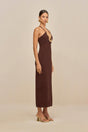 VALMA KNIT DRESS - JAVA