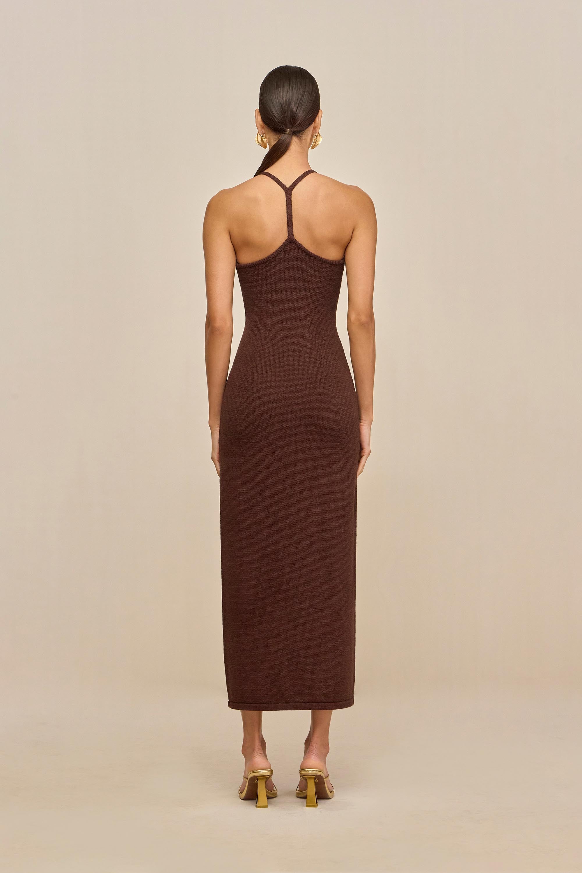 VALMA KNIT DRESS - JAVA