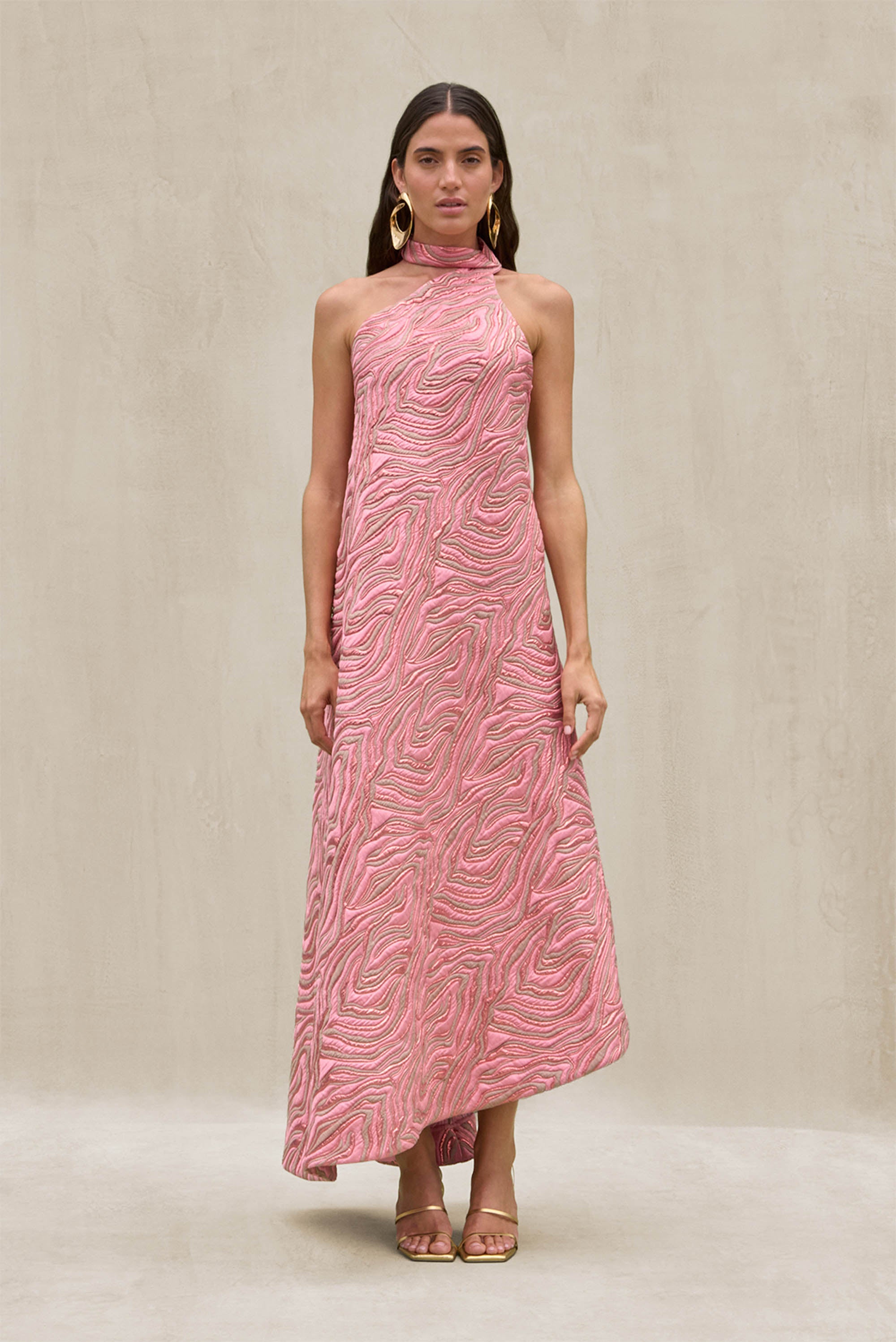 FLORENCE GOWN - ROSETTE MULTI