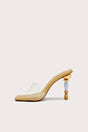 MAHINA SANDAL - CLEAR BAUBLE MULTI