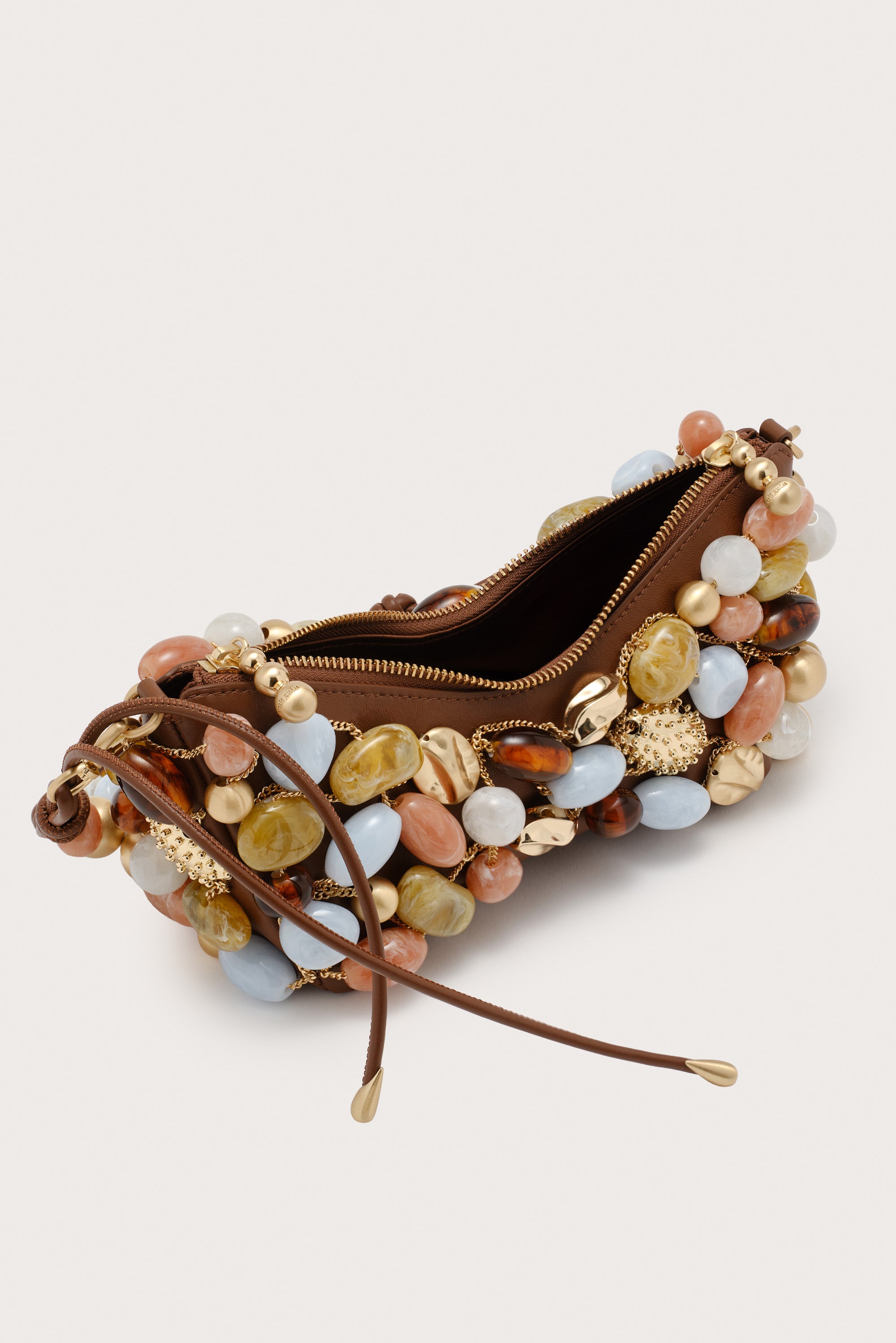 MERCIER MINI SHOULDER BAG - SADDLE BAUBLE MULTI