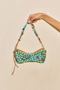 MERCIER MINI SHOULDER BAG - TURQUOISE MULTI