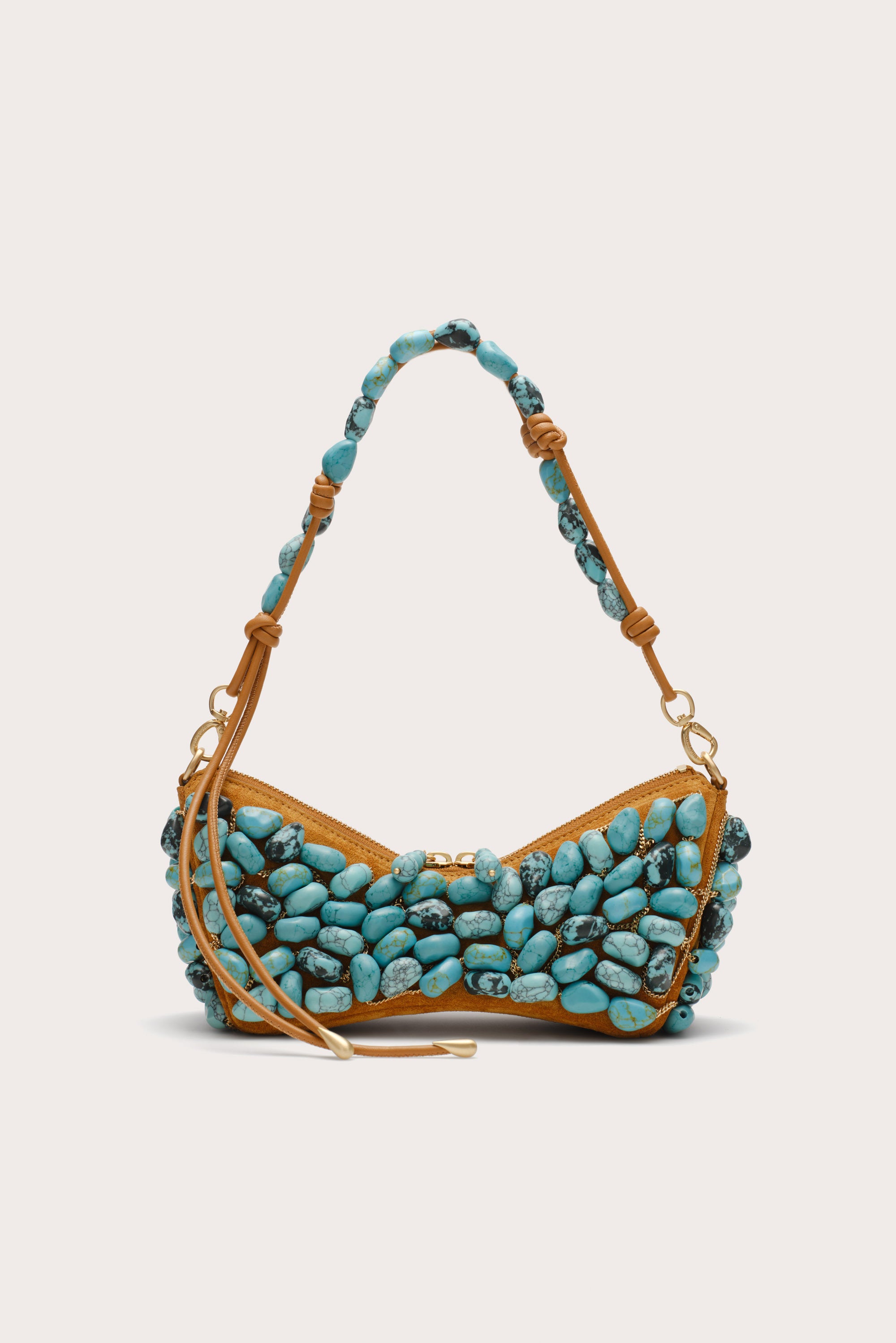 MERCIER MINI SHOULDER BAG - TURQUOISE MULTI
