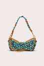 MERCIER MINI SHOULDER BAG - TURQUOISE MULTI