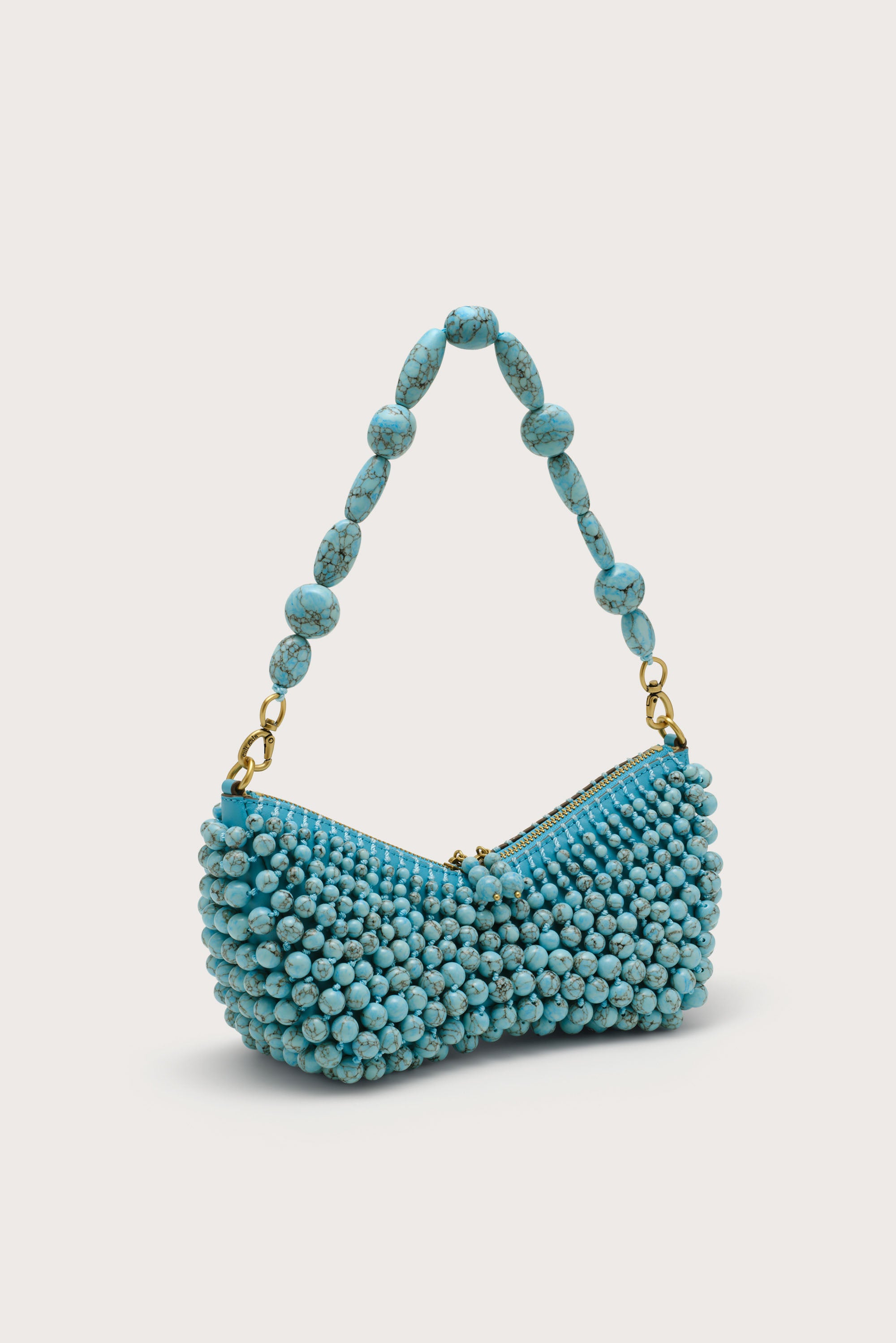 MERCIER MINI SHOULDER BAG - IBIZA TURQUOISE
