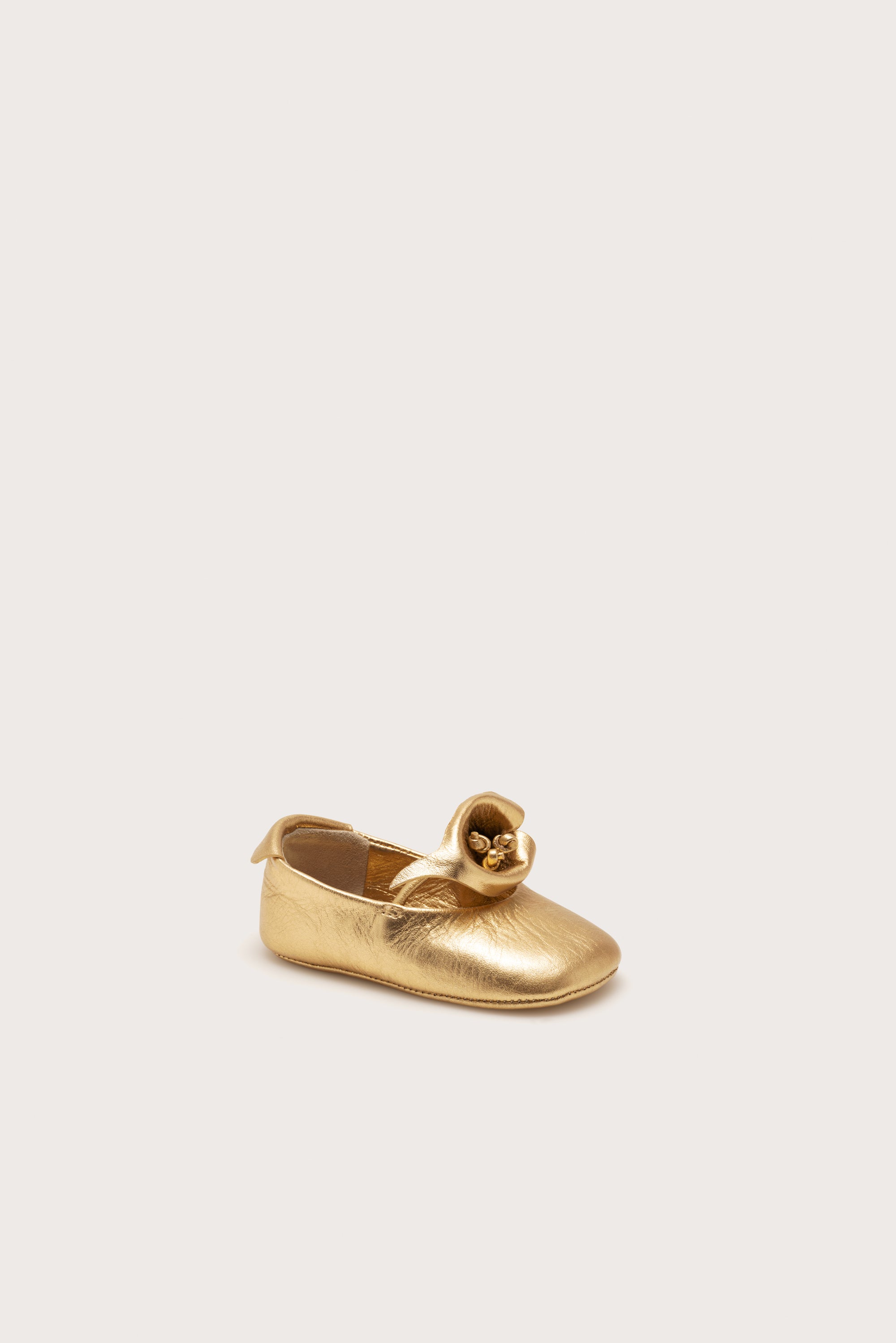 BABY MIMI BALLET FLAT - BRASS