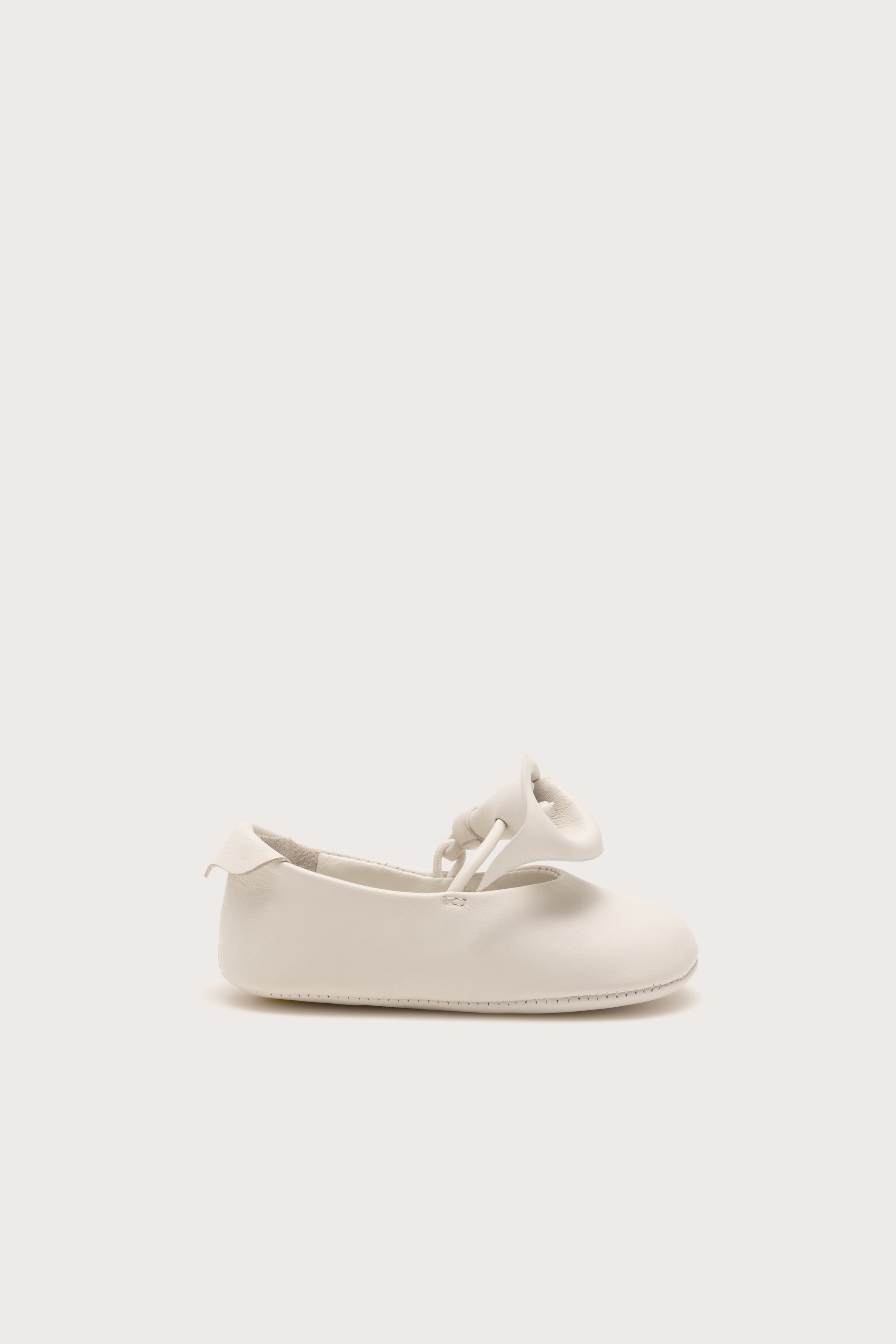 BABY MIMI BALLET FLAT - ANTIQUE WHITE