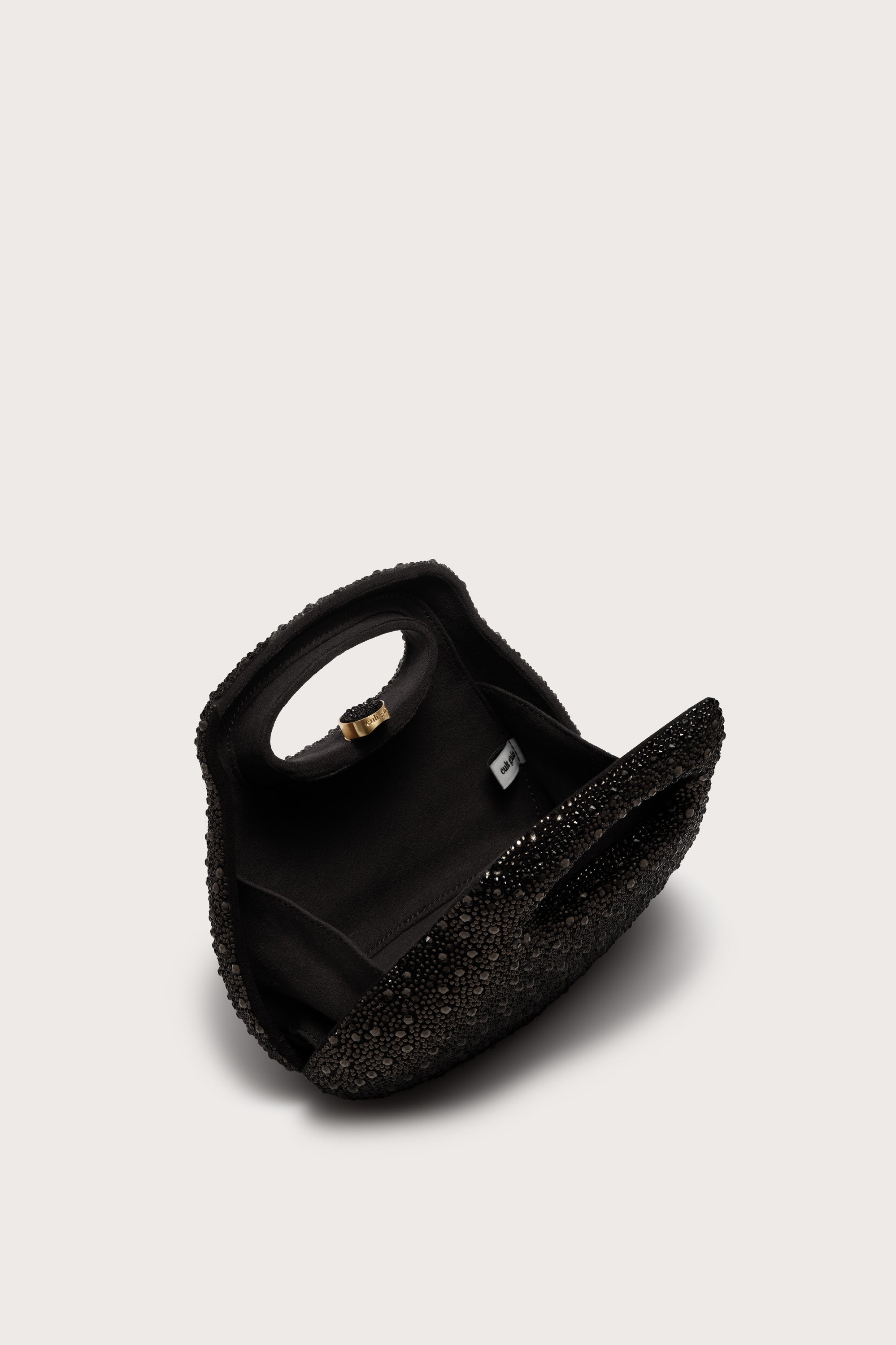 MIMI RHINESTONE BAG - BLACK